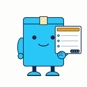 Bulletly, a cyan box-shaped seller bot holding a listing card with 3 bullet points and a character counter