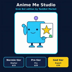 Anime Me Studio bot art