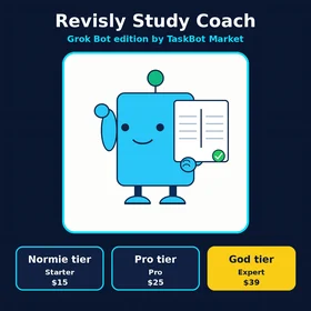 Revisly Study Coach bot art