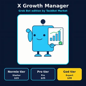 X Growth Manager bot art